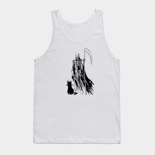 Death - The Cat Tank Top